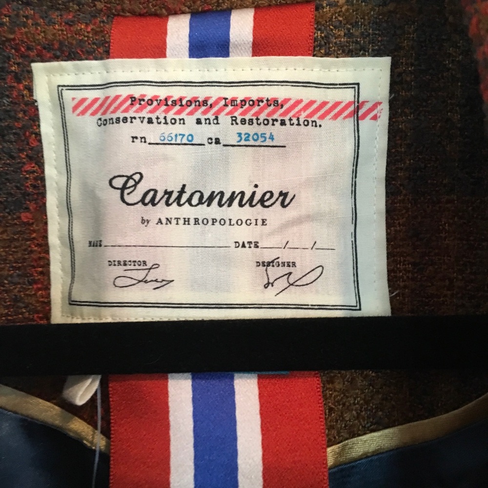 Soft Plaid Blazer from Anthropologie - Picture 5 of 6